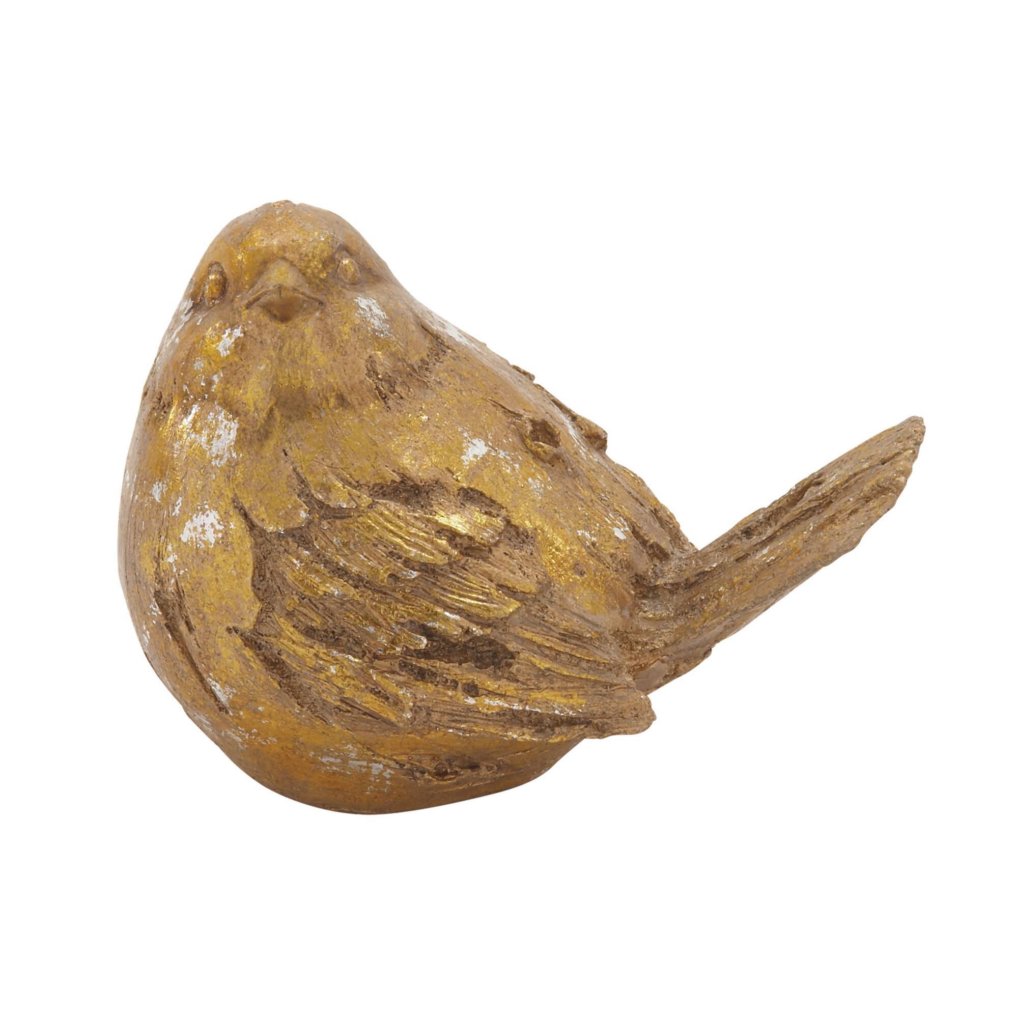 Farmhouse Polystone Bird Sculpture Set